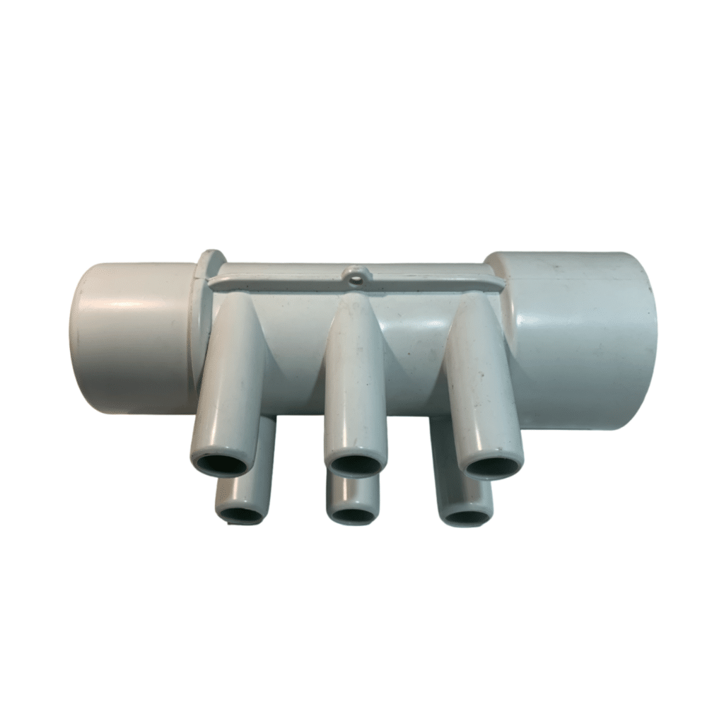 Nourrice 2" M/F - 6 sorties 3/4"M cannelées