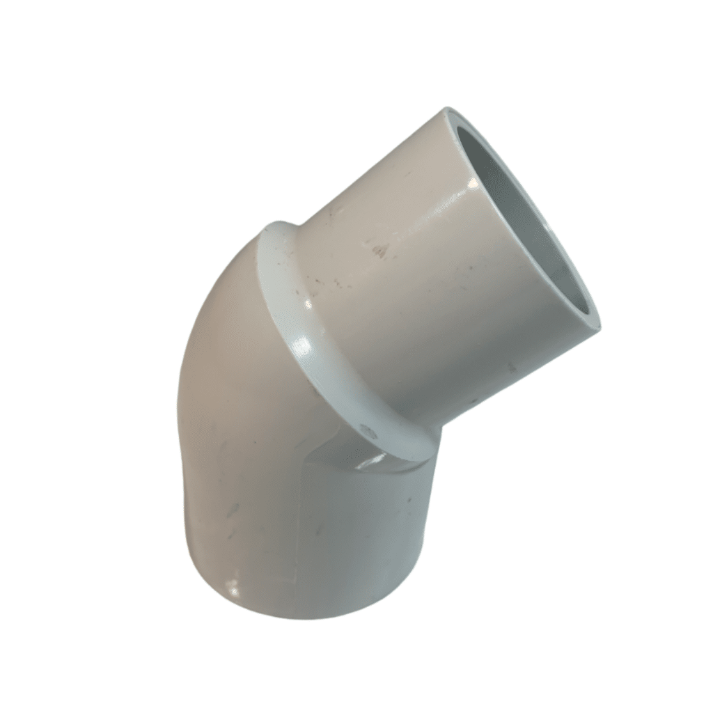 COUDE PVC 45° 1.5" M/F