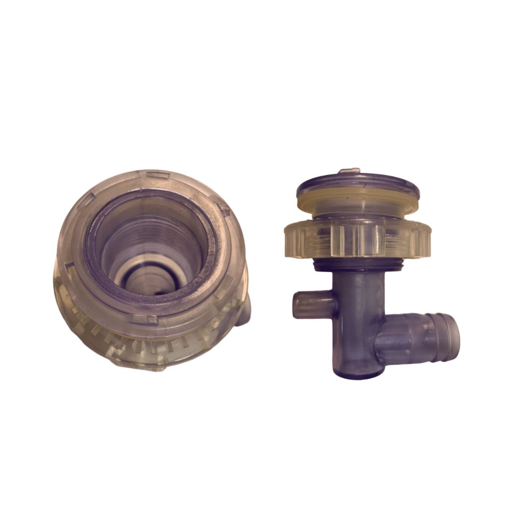 DOUILLE TRANSPARENTE 2"