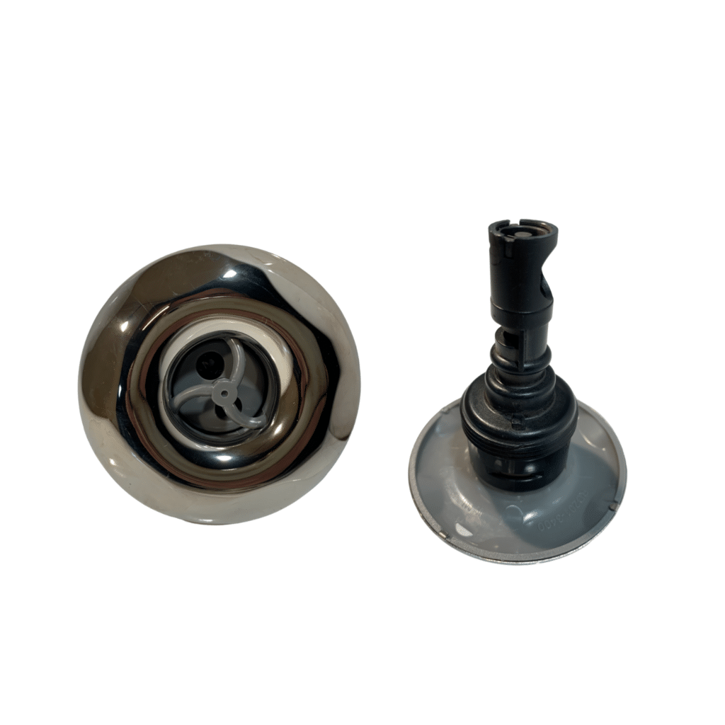 JET RISING DRAGON 3" TWIN ROTO INOX SCALLOPED