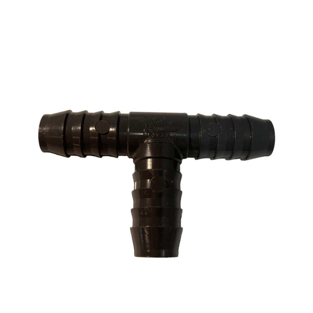 TÉ PVC POUR TUYAUX 3/4"