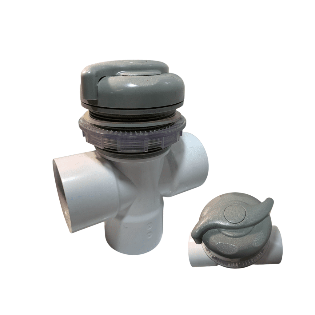 VANNE DE RÉPARTITION GRISE 2'' RISING DRAGON CLASSIQUE