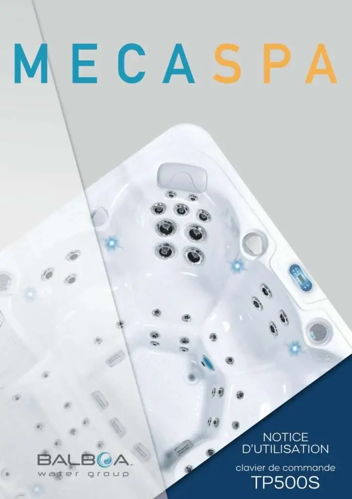 NOTICE CLAVIER BALBOA TP500S