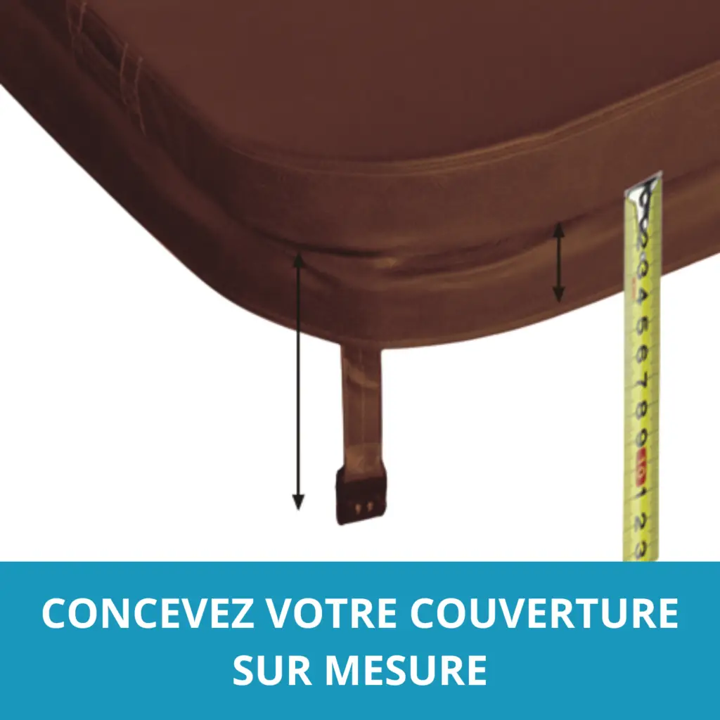Couverture de spa et spa de nage sur mesure